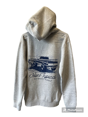 Old school hoodie